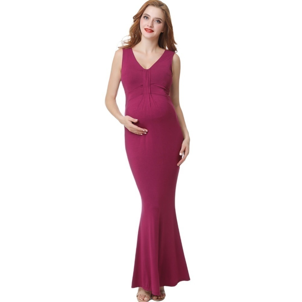 𝅺KIMI + Kai Maternity "Edrei" Mermaid Maxi Dress